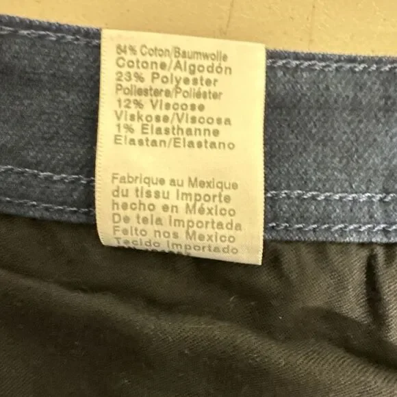 AG Adriano Goldschmeid Everett Pants Mens 38x34 (38x29) Blue Slim Straight Italy - Picture 10 of 11